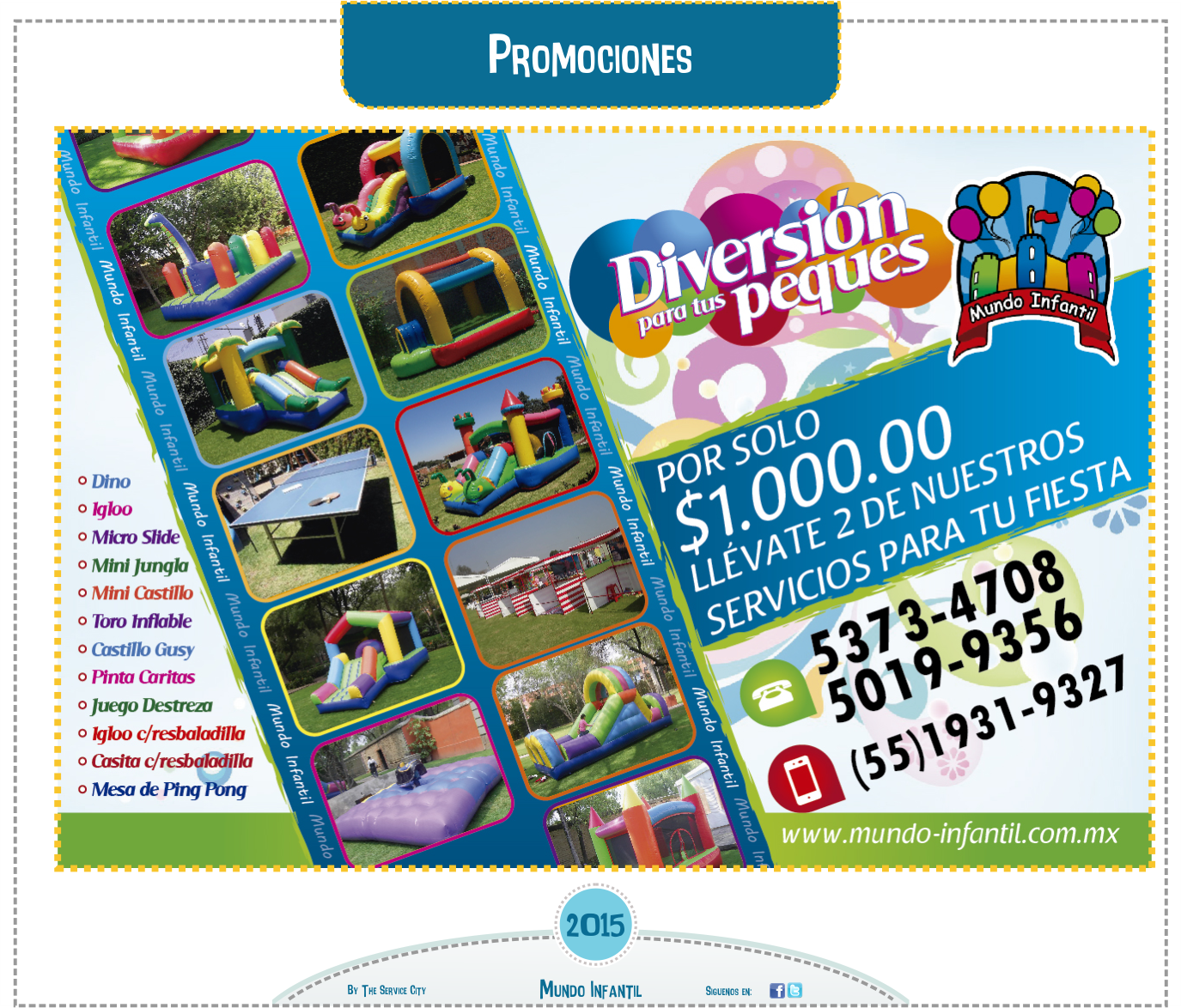 Inflables mundo infantil